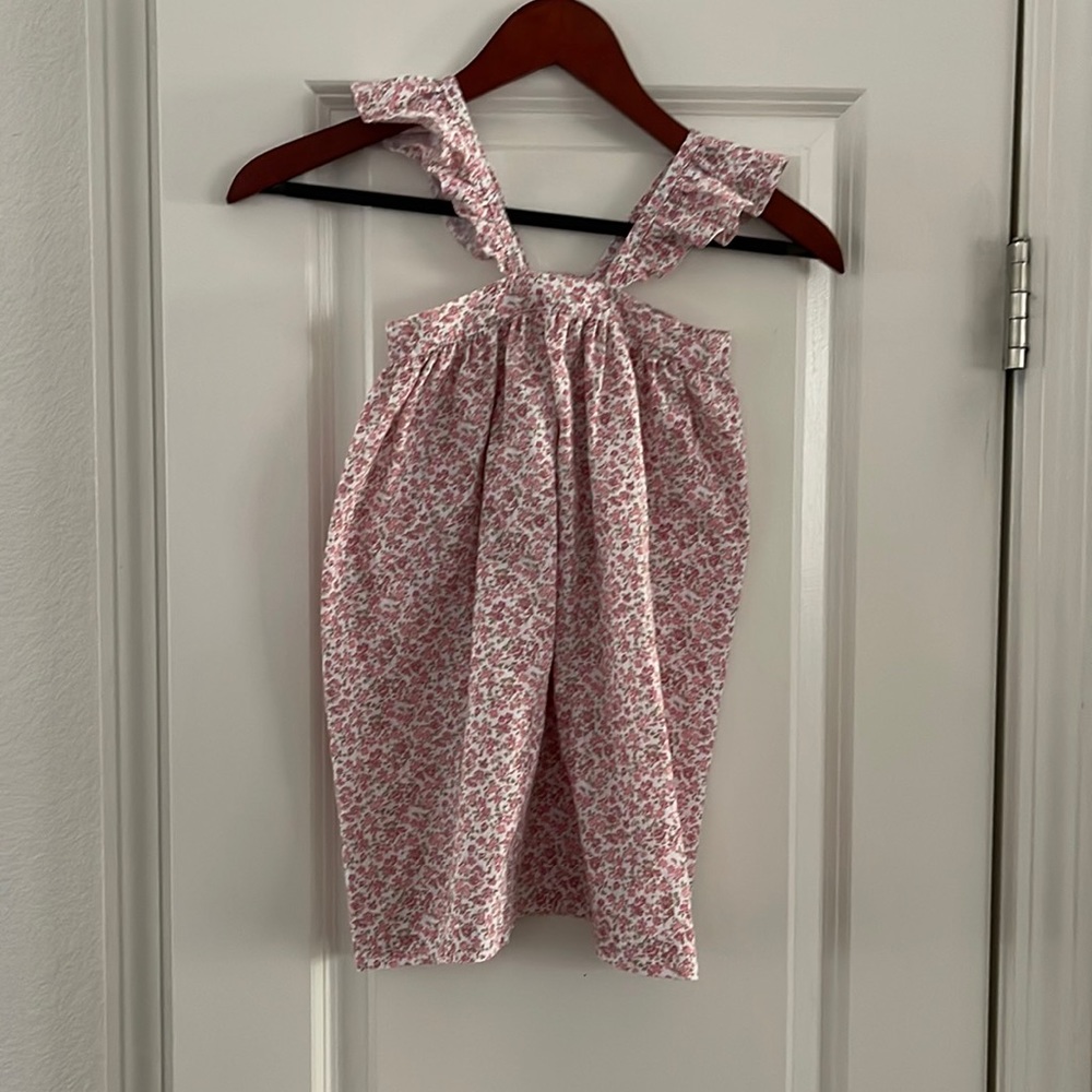 Sal and Pimenta floral flutter strap dress